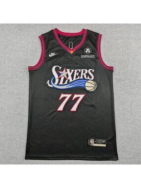 Youths Kids V J Edgecombe Black Jersey Stitched